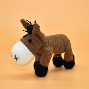 Wool donkey doll baby donkey